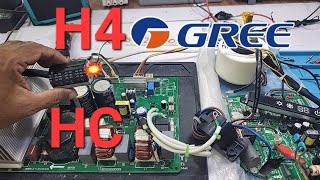 Gree Dc inverter ac  H4 HC error code outdoor pcb Babar Electronics
