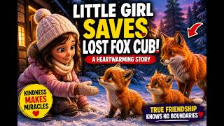 Lost in the Snow… Until a Little Girl Saved Him  | Emotional Kids Story | Teach kids about kindness