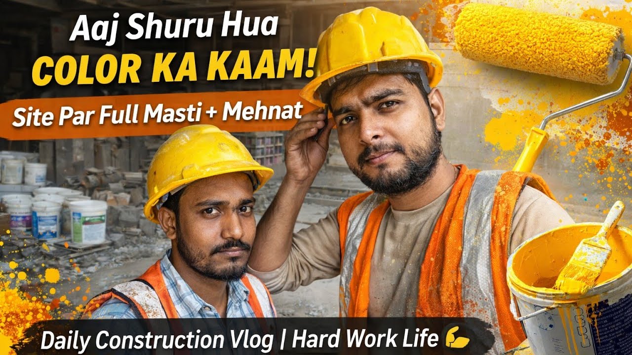 Aaj Karna Hai Bullet Train Mein Color Ka Kaam 🚄🎨 | Full Day Vlog @AkVlogger-t9795 #youtube #vlog 