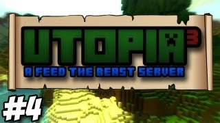 Feed the Beast Ultimate: Utopia³ - Fermenter, Biogas Engine and Xycraft Liquid Detector #4