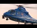 ヘリコプターの着陸シーン・朝日航洋・日本フライトセーフティ・川崎市消防航空隊・東京消防庁航空隊・東邦航空・オートパンサー・警視庁・DHC