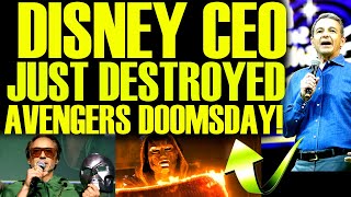 Disney Ceo Confirms Worst News For Avengers Doomsday Marvel Is Done For After Fantastic Four