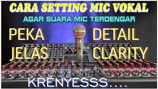 TIPS AGAR SUARA MIC VOKAL TERDENGAR JELAS, DETAIL, PEKA, \u0026 ENAK DITELINGA