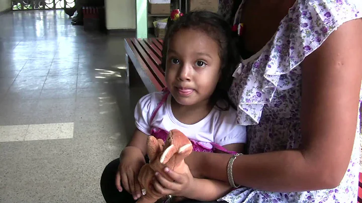 Teresa Callahan Giving Toys to Children in Nicaragua