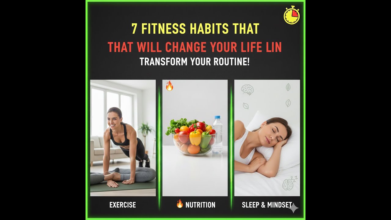 7 Fitness habits that will change your life - YouTube
