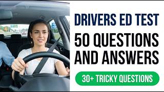 Drivers Ed Test: 50 Essential Practice Questions and Answers for Passing on Your First Try