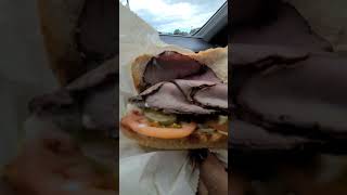 *NEW* SUBWAY SANDWICH - Garlic Roast Beef #shorts