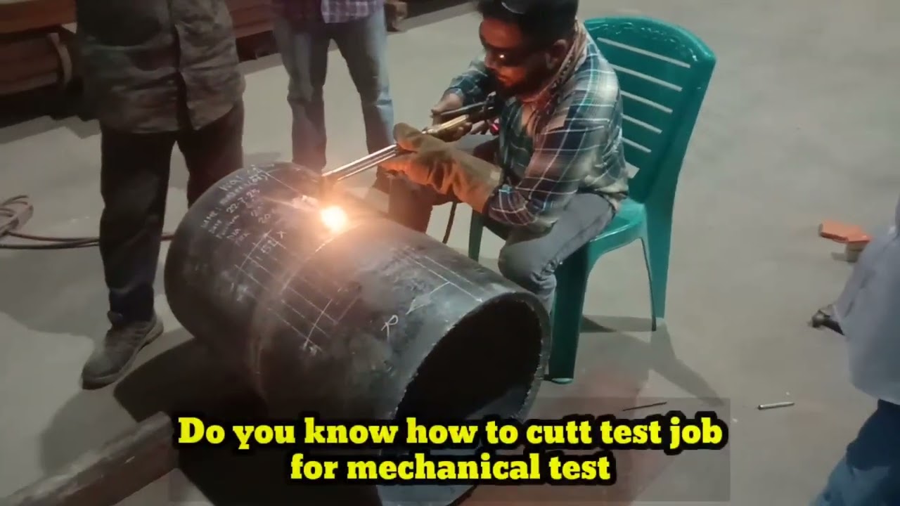 Do you know how to cutt WQT test job for mechanical test?