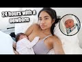 24 HOURS WITH A NEWBORN | BRINGING OUR BABYGIRL HOME