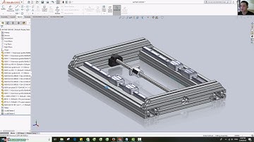 [DIY CNC - SolidWorks 2018] 09. Lắp Ráp Cụm Đai Ốc Vitme Trục Y II DIY CNC MINI
