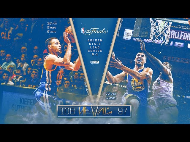 Final 2:40 WILD CHRISTMAS ENDING Cavaliers vs Warriors 2016 