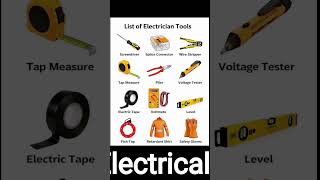 #electricial#electrician tools list#electrical#electrician