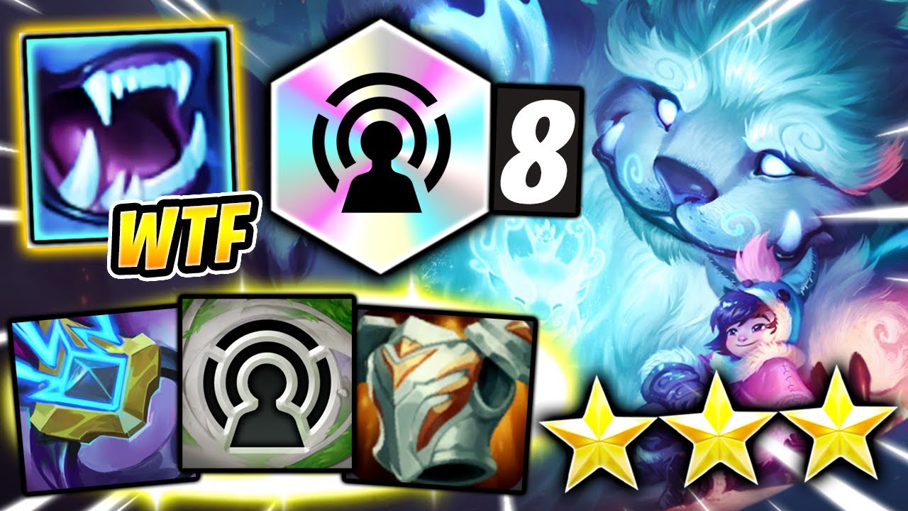3 STAR NUNU w/ GUILD EMBLEM?! (8 GUILD) SET 7.5 TFT Teamfight Tactics