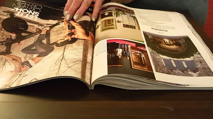 ASMR- Page turning magazines full of crap I can't afford-Silent-No talking