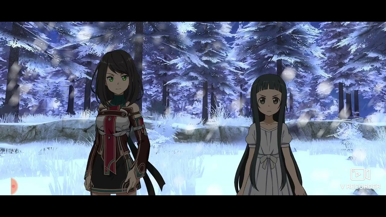 SAOIF Event Xmas Story Kirito Yui Ep 3