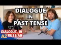 Slow Russian Dialogue For Beginners in Past Tense (with subtitles)