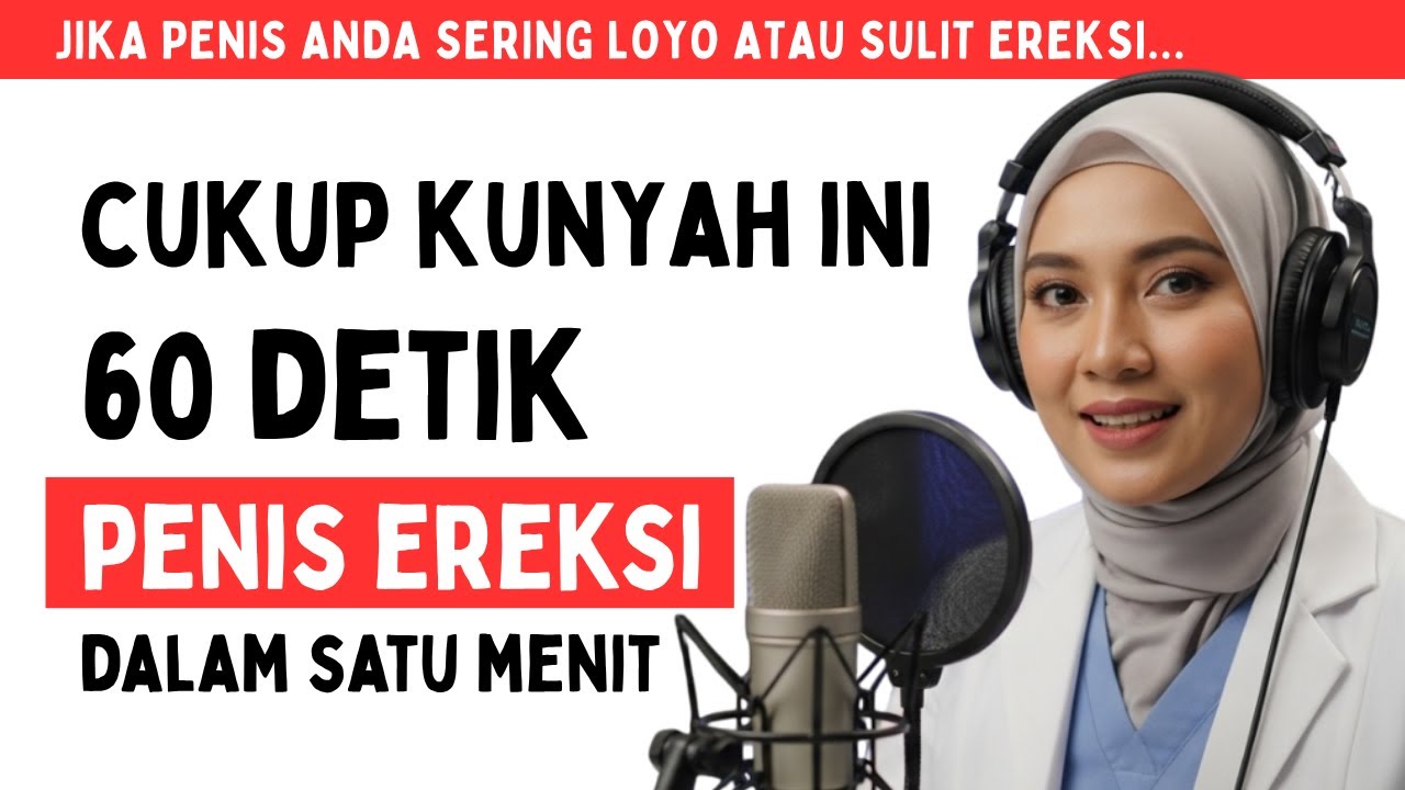 Pria 60 Tahun: Cukup Kunyah Ini 60 Detik...