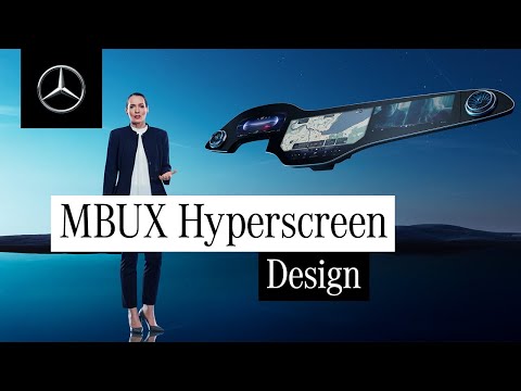 The MBUX Hyperscreen is Digitalisation at Its Best