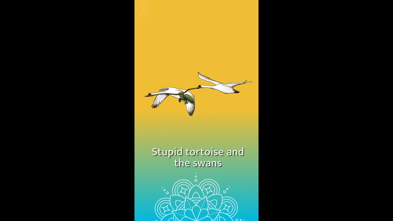 Panchatantra - 11 | Stupid tortoise | Moral Story for kids | Learn life lessons from animals