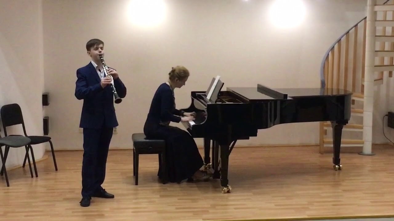 V. Boduban. Strophes for Clarinet and piano