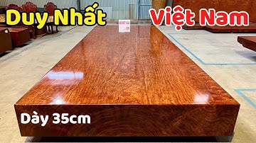 Duy Nhất Tại Việt Nam | Tấm Chiếu Ngựa Gỗ Cẩm Lai Dày 35cm Không Tâm, Chun Bông Siêu Đẹp | CNC701