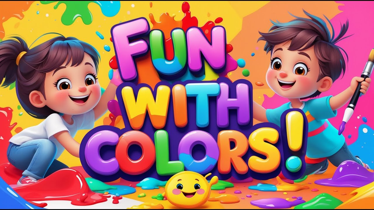 Fun with Colors | Learn Colors for Kids | Educational Nursery Rhymes