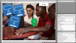 My Destination App online tool to collect testimonies of children on the move screenshot 2