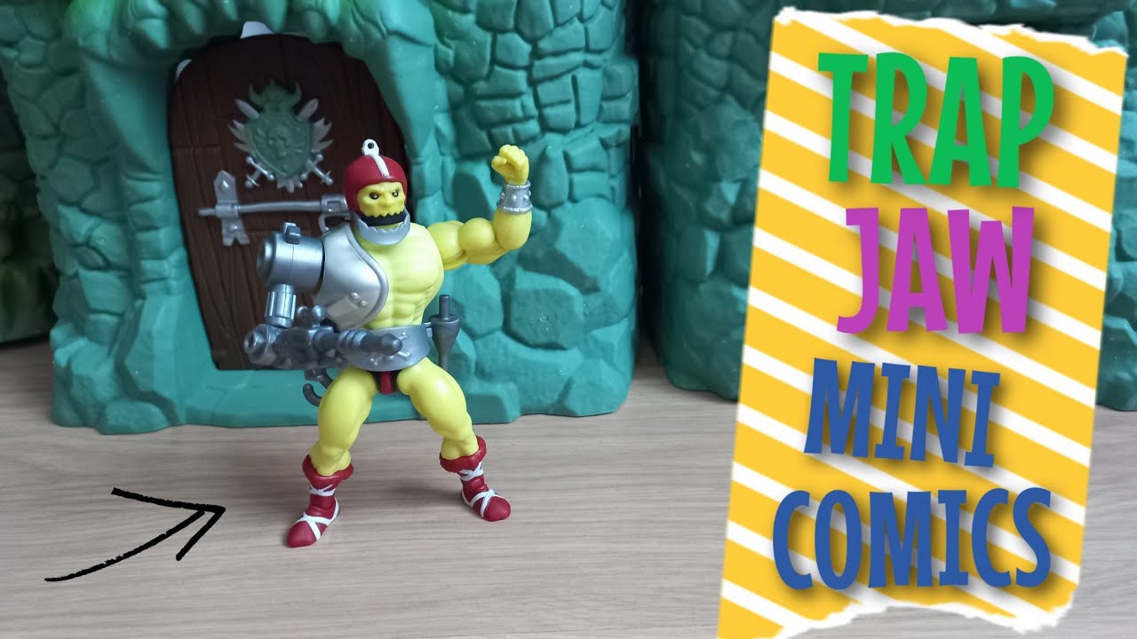 TRAP JAW (MANDÍBULA) MINI COMICS WAVE10 ORIGINS - HE-MAN (MOTU) REVIEW ...
