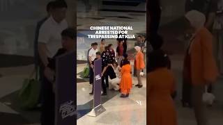 Chinese national arrested for trespassing at KLIA