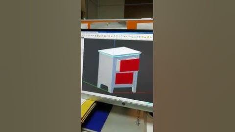 Night stand in Pytha 3d