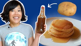 Making Maple Syrup  From POTATOES?!  | HARD TIMES RECIPE