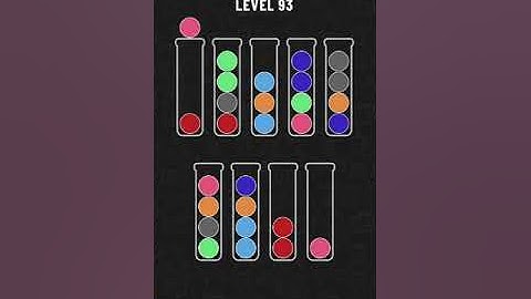 Ball Sort Puzzle Walkthrough Gameplay - Level 93