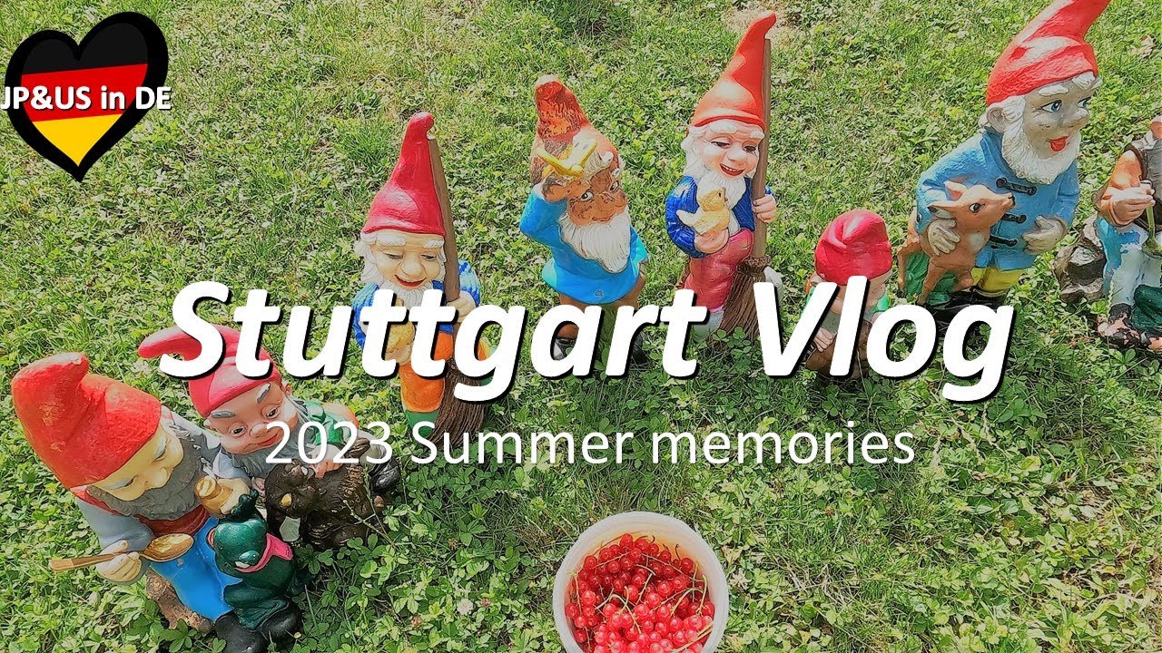【Stuttgart Vlog】🇩🇪2023 Stuttgart Summer Memories / Life in Germany ...