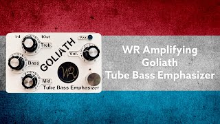 This is Goliath tube preamp!! ベース真空管プリアンプ Tube preamp for Bass