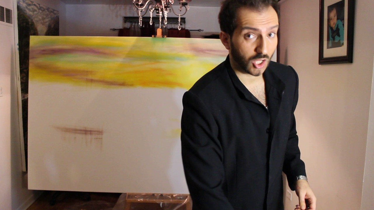 Ocean/Lighthouse Oil Painting Tutorial. Part 3: Kalvin Sheik