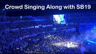 HANGGANG SA HULI. crowd singing along [SB19 6th Anniversary Thanksgiving Concert Day 2]