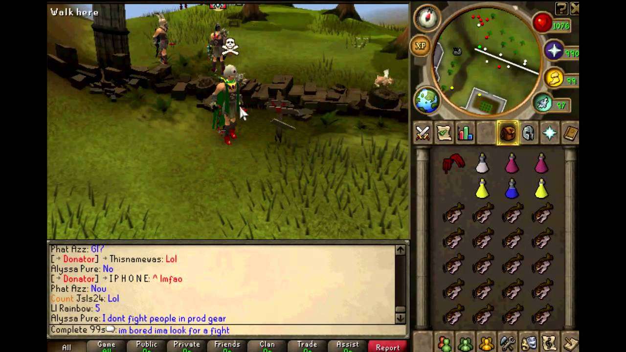Runescape luring Guide I Matrix RSPS It can be used for runescape.