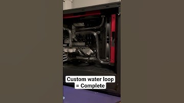 Finished all the tube bends for this custom water loop #pcbuilder #rednekbuilds #pc #pcbuild #shorts