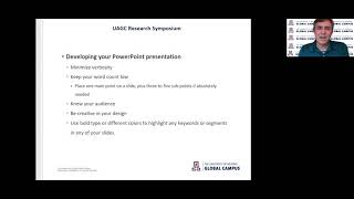 Research Symposium Presenter Training Video