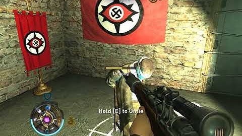 Wolfenstein 2 (2009) EN walkthrough. Part 16 - "SS Paranormal Base"