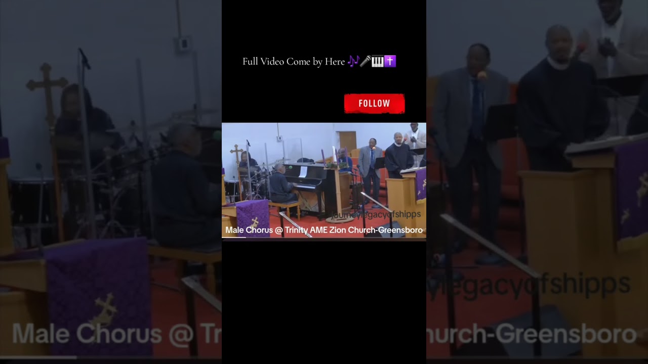 Full Video: Come By Here My Lord #trinityamezionchurchgreensboro #journeylegacyofshipps