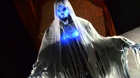 Life Size Animated Evil Entity Halloween Prop Ghost Spirit