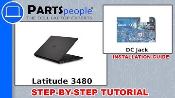 Dell Latitude 3480 (P79G001) DC Jack How-To Video Tutorial