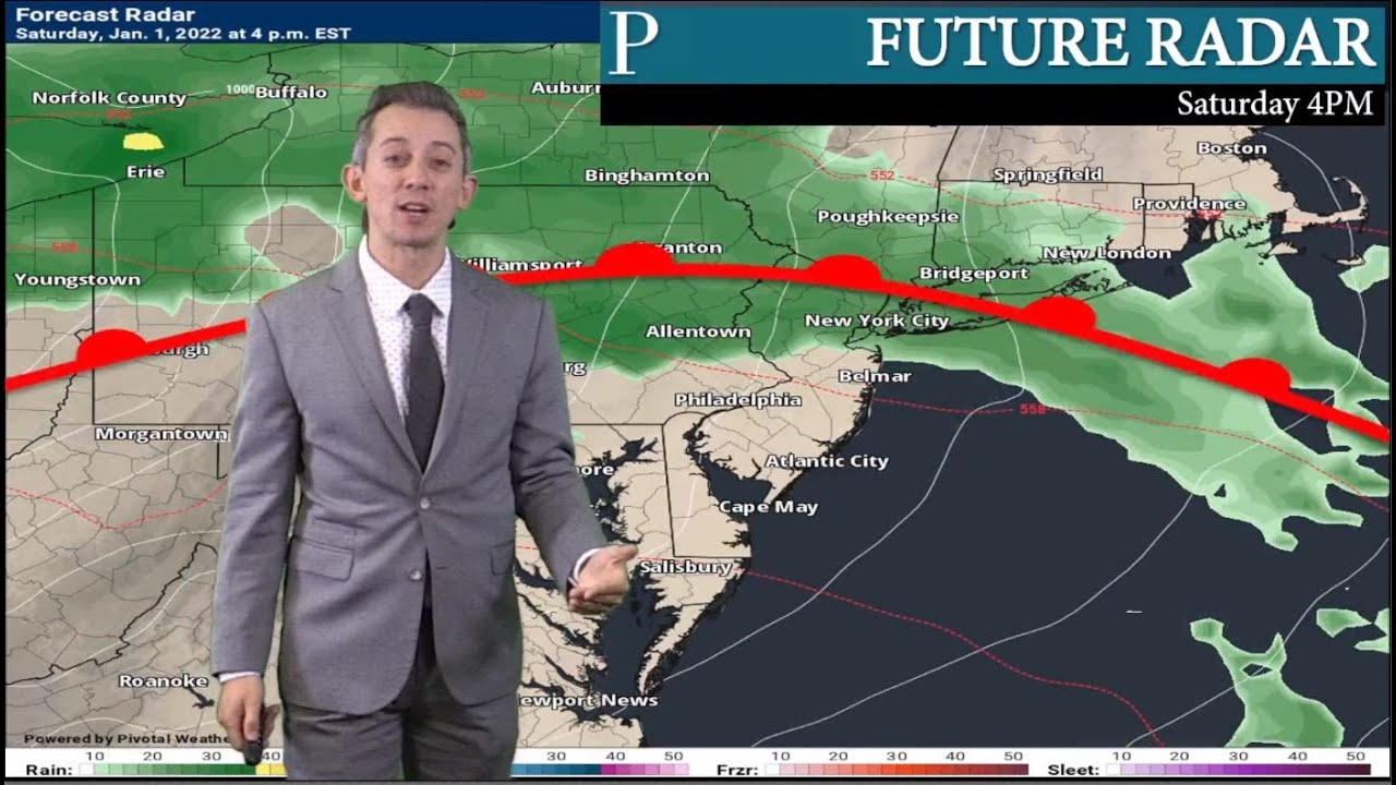 The full forecast on a warm, windy and wet New Years' Weekend - YouTube