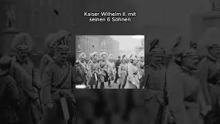 Kaiser Wilhelm II. mit seinen 6 Söhnen 👑 #deutschegeschichte #kaiserreich #kaiserwilhelm #fyp