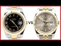 ▶ New Rolex Datejust 41 vs. Old Datejust II  - COMPARISON (two tone yellow gold dress watches)