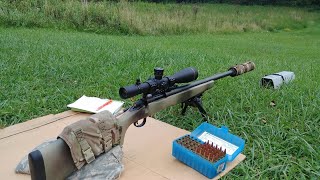 Remington 700 suppressed, 308 subsonic testing screenshot 5