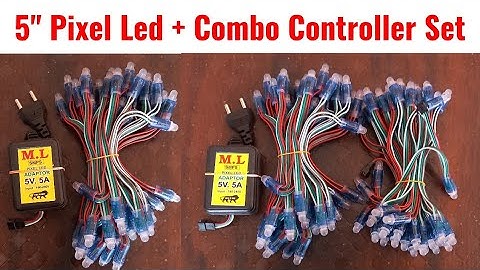 Pixel Led Light with Combo Controller || 5" Pixel Led with controller || Pixel Light Decoration