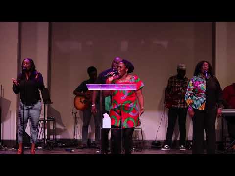 Leading Worship at Kingdom Life Bible Ministries