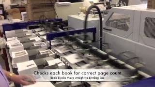 Automatic Book Collation at Remous Print